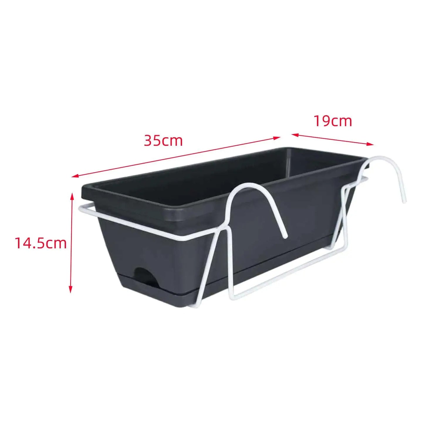 GARDENRAIL – Jardinière pour clôture de balcon