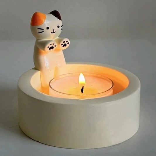CANDLEPAWS – Niedlicher Kerzenhalter in Katzenform