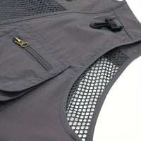 POCKETNEST – Casual Outdoor Vest with Secure Zipper Pockets