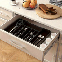 FLEXITRAY – Organisateur d’ustensiles extensible pour tiroirs de cuisine