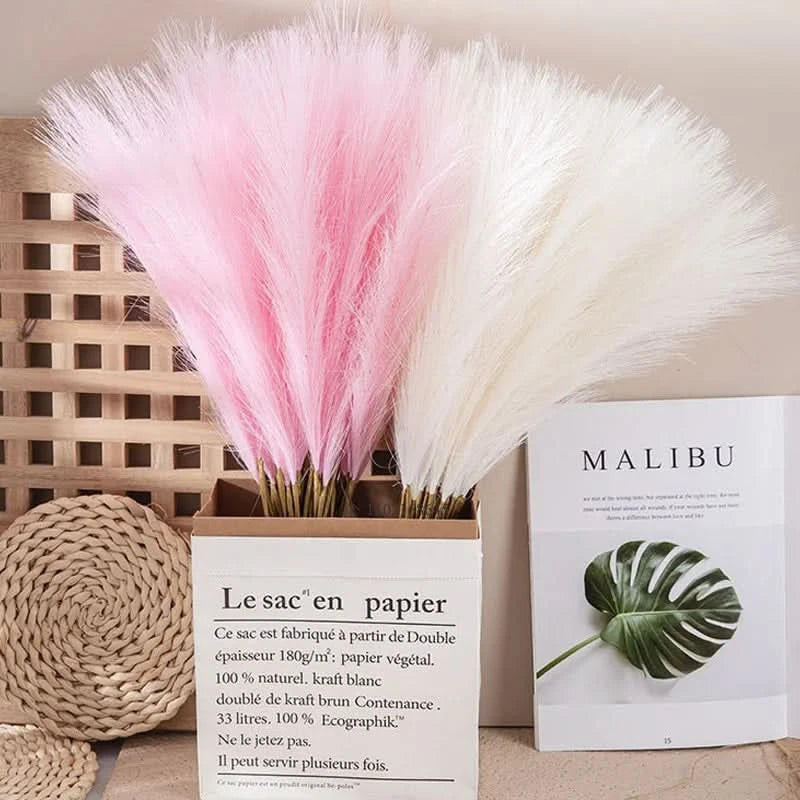 SOFTBLOOM – Pampas Grass Bouquet for Elegant Home Accents