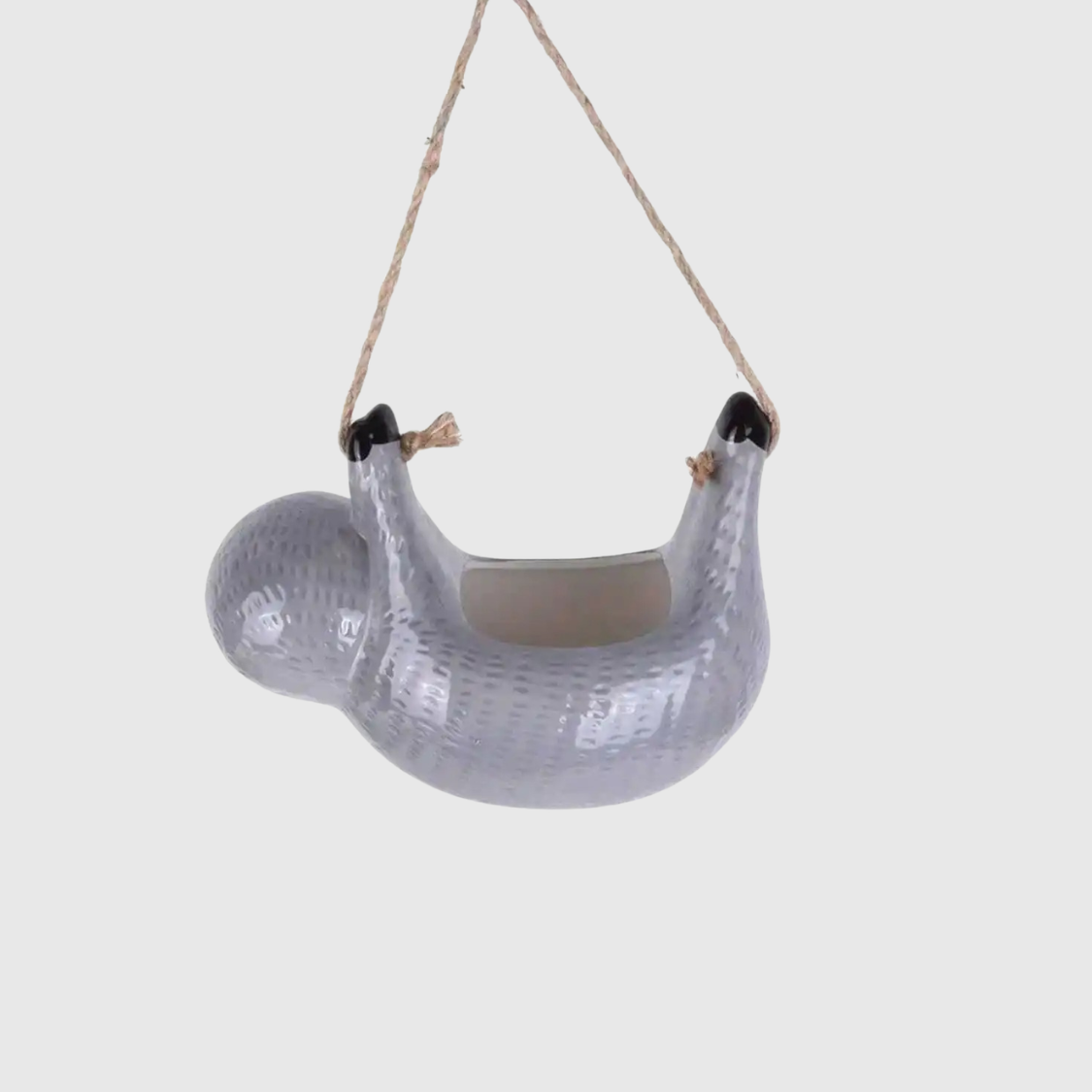 SLOTHBLOOM – Hanging Ceramic Succulent Planter