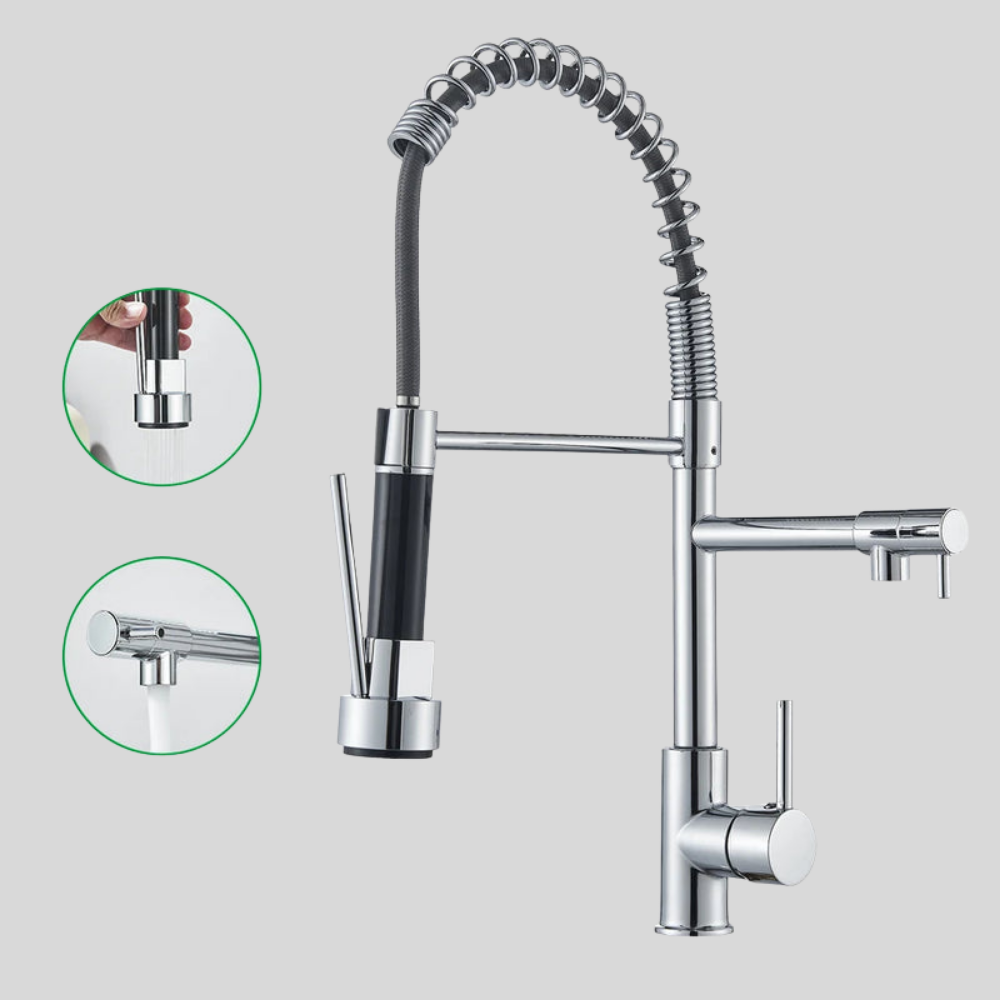 AQUASWIVEL – Pull Down Kitchen Faucet