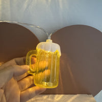 BREWGLOW – Dessus de chope de bière à LED pour un éclairage d’ambiance festif