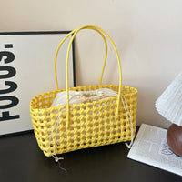COASTBLOOM – Woven Summer Shoulder Tote Bag