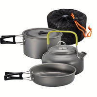 TRAILCOOK – Ensemble de cuisine léger pour activités en plein air et voyage