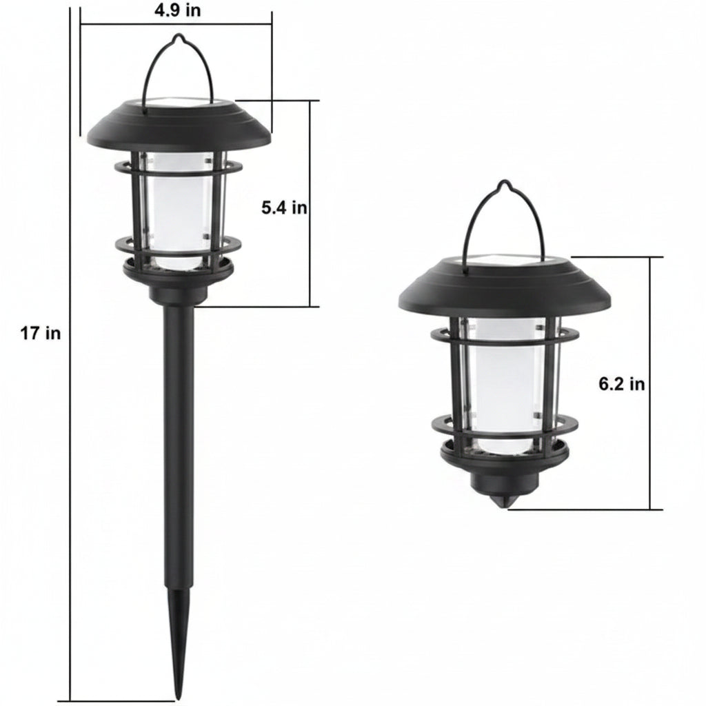 PATIOFLAME – Lampes torches solaires pour allées et chemins de cour