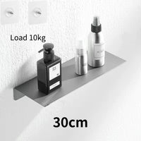 FLOATIVA – Floating No Drill Bathroom Wall Shelf