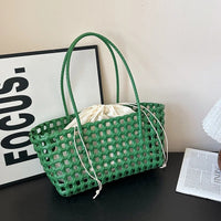 COASTBLOOM – Woven Summer Shoulder Tote Bag