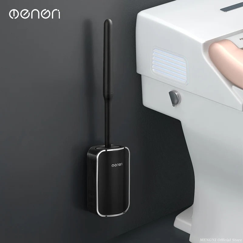LUXCLEANSE – Wall Mounted Quick Dry Toilet Brush Set
