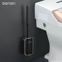 LUXCLEANSE – Wall Mounted Quick Dry Toilet Brush Set