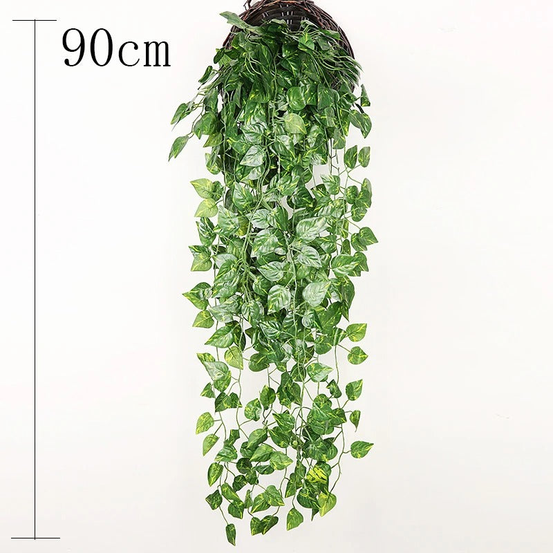 VINEHAVEN – Hanging Wicker Wall Planter Basket