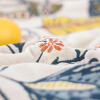 FLORAMUSE – Artistic Floral Blanket for Elegant Comfort