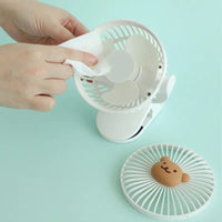 BREEZYPAW – Ventilateur rechargeable portable à clipser