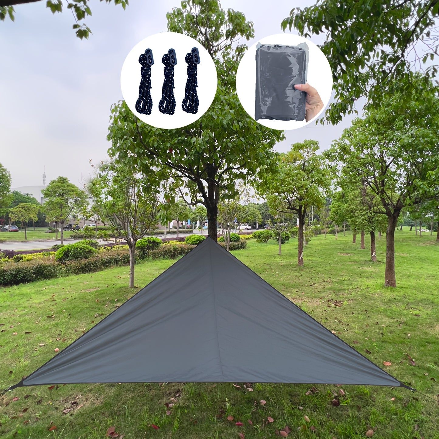 SUNHAVEN – Extra Large Triangular Outdoor Sunshade Sail