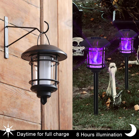 PATIOFLAME – Lampes torches solaires pour allées et chemins de cour