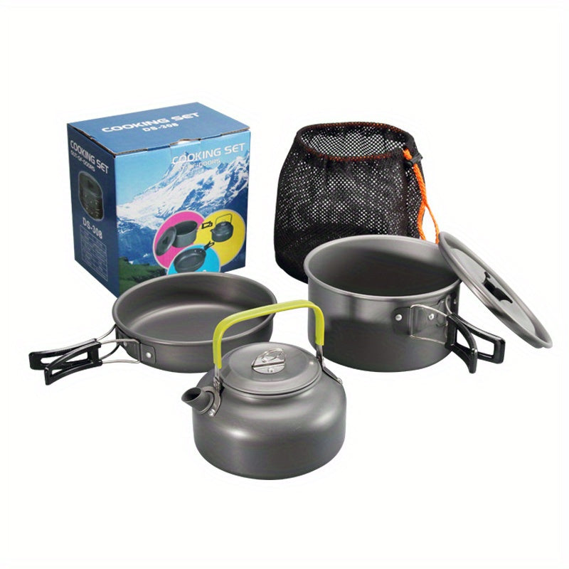 TRAILCOOK – Ensemble de cuisine léger pour activités en plein air et voyage