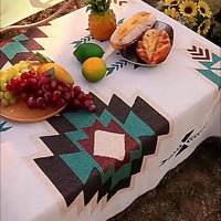 BohoLiving - Südwestlicher Jacquard-Picknickdecke