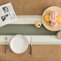 CasaLoom - Sage Green Macrame Table Runner