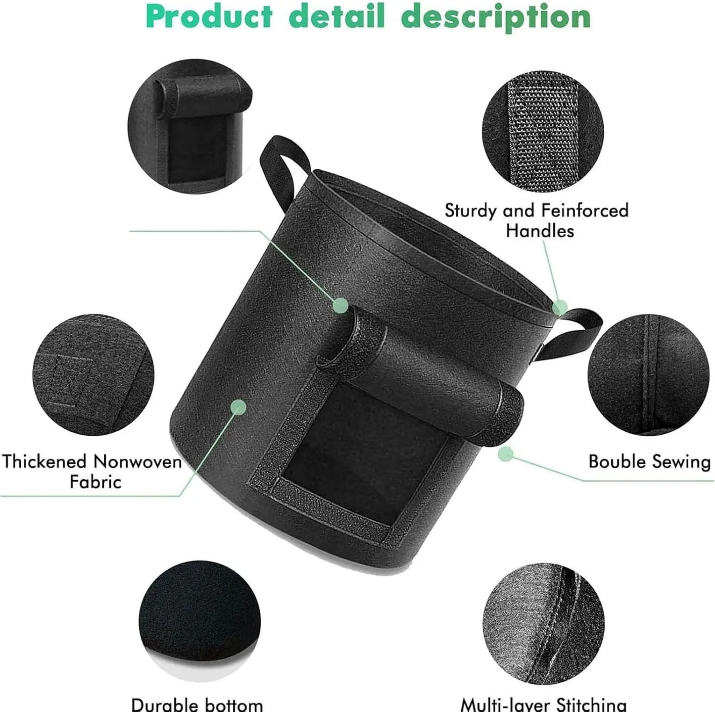 ROOTHARVEST – Fabric Potato Grow Bag