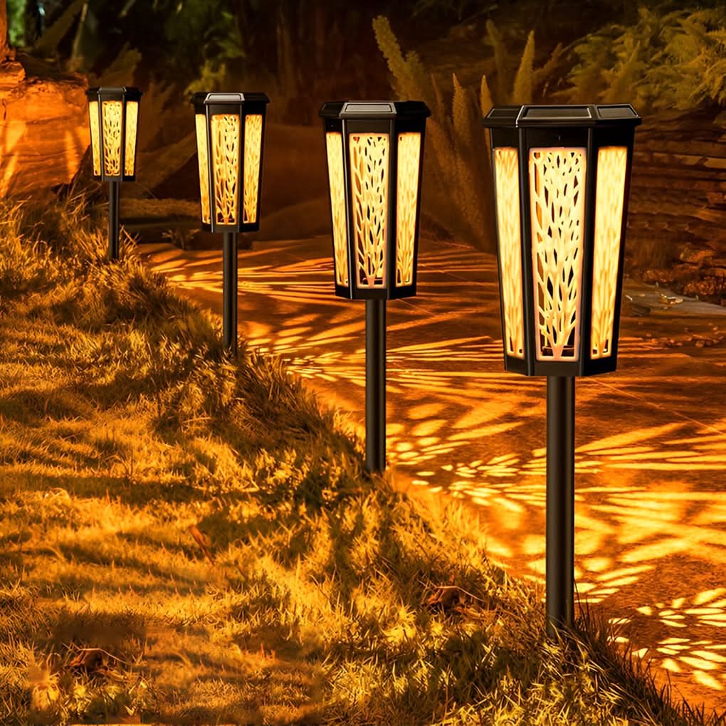 GARDENGLEAM – Lampe solaire pour une douce lumière du soir