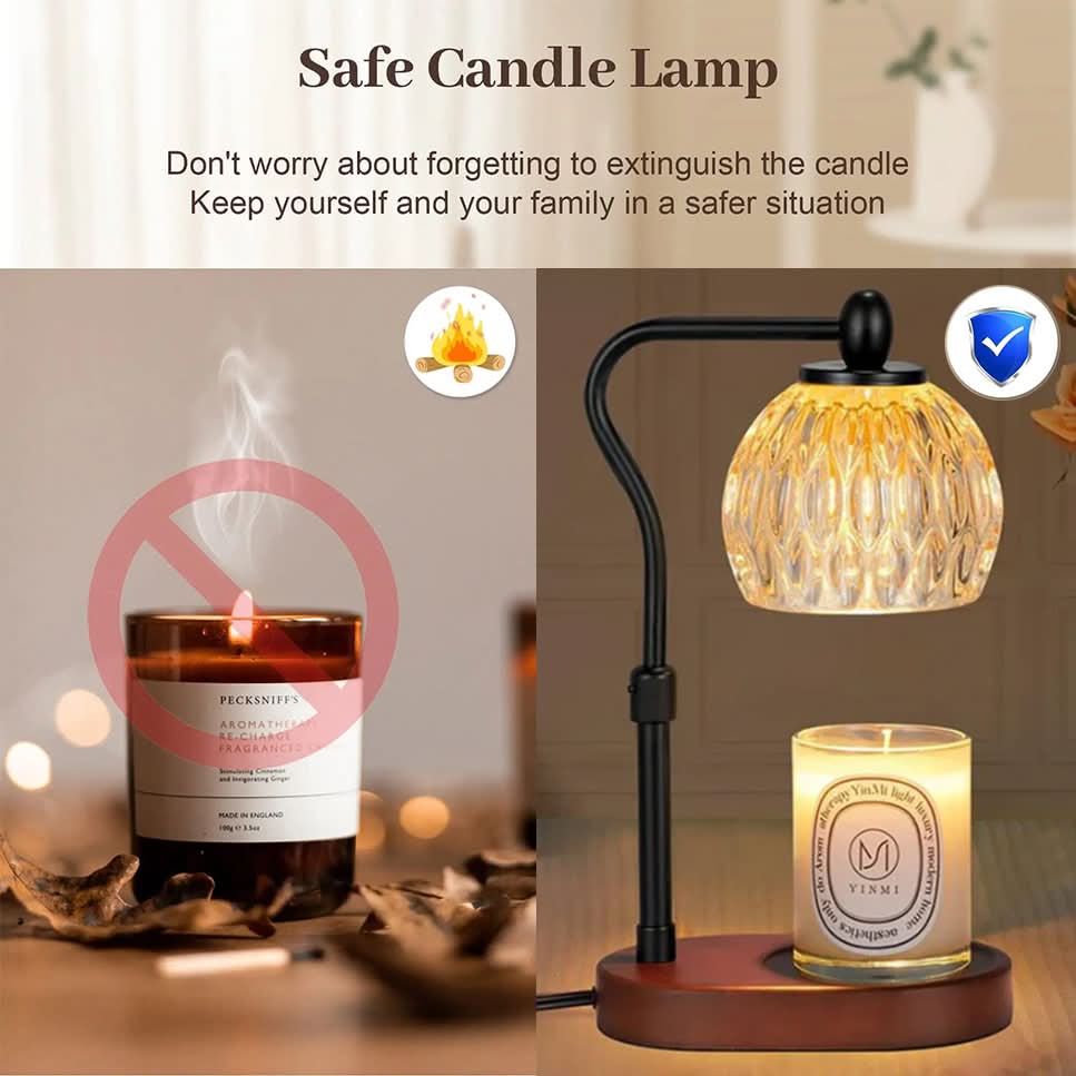 CANDLENEST – Lampe chauffante pour des espaces de vie paisibles et confortables