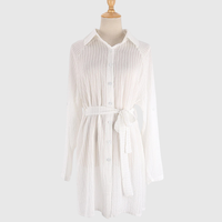 SEABLOOM – Chemise élégante de plage à porter en par-dessus