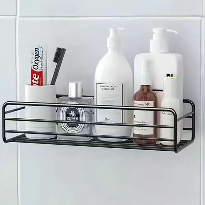 IRONOVA – Organisateur mural en métal pour étagère de salle de bain