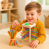 STIXELORA – Interactive Stick Stacking Toy for Motor Skill Development