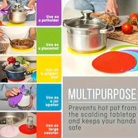 HEXAGRIP – Heat Resistant Honeycomb Silicone Mats Set
