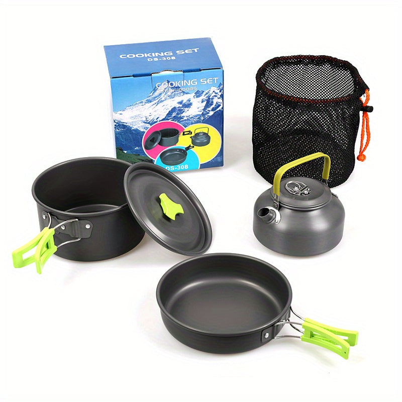 TRAILCOOK – Ensemble de cuisine léger pour activités en plein air et voyage