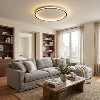 RUNDLYS – Scandinavian Round LED Ceiling Lamp for Soft Ambient Glow