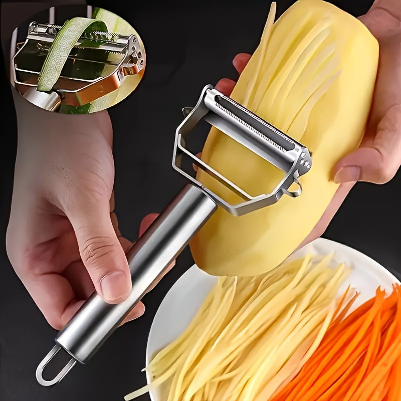 SLICEFLEX – Éplucheur et trancheur julienne en acier inoxydable