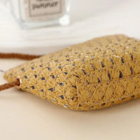 MINIBLOOM – Mini sac bandoulière en paille tissée
