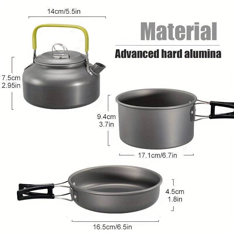 TRAILCOOK – Ensemble de cuisine léger pour activités en plein air et voyage