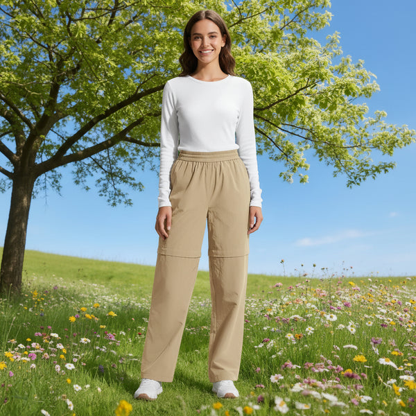 FLEXTERRA – Pantalon de randonnée convertible pour aventures en plein air