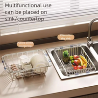 DRAINFLOW – Telescopic Sink Drain Basket