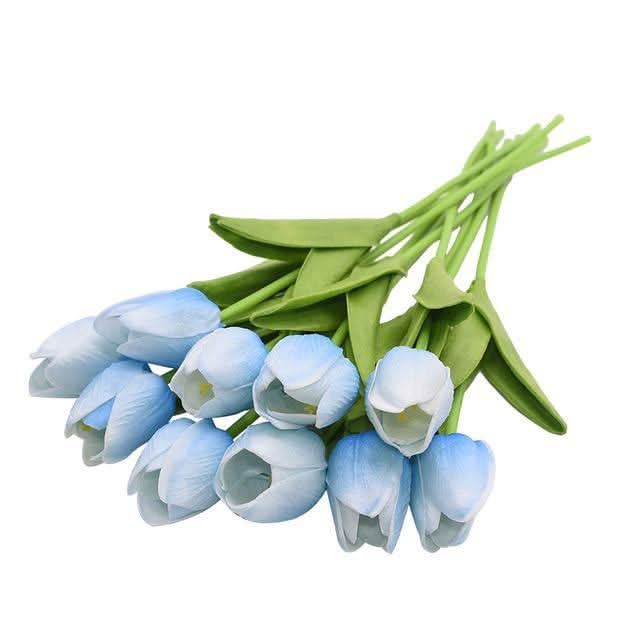 TULIPLUME – Composition florale artificielle pour une décoration de table élégante