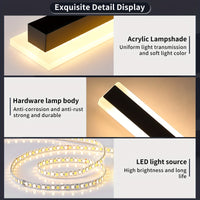 Valtora - Linear Outdoor Wall Strip Light