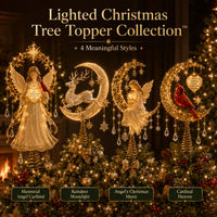 STARZEVORA – Decorative Christmas Tree Topper with Elegant Illumination