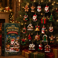 BRIXMASIA – Buildable Christmas Brick Ornament Advent Calendar