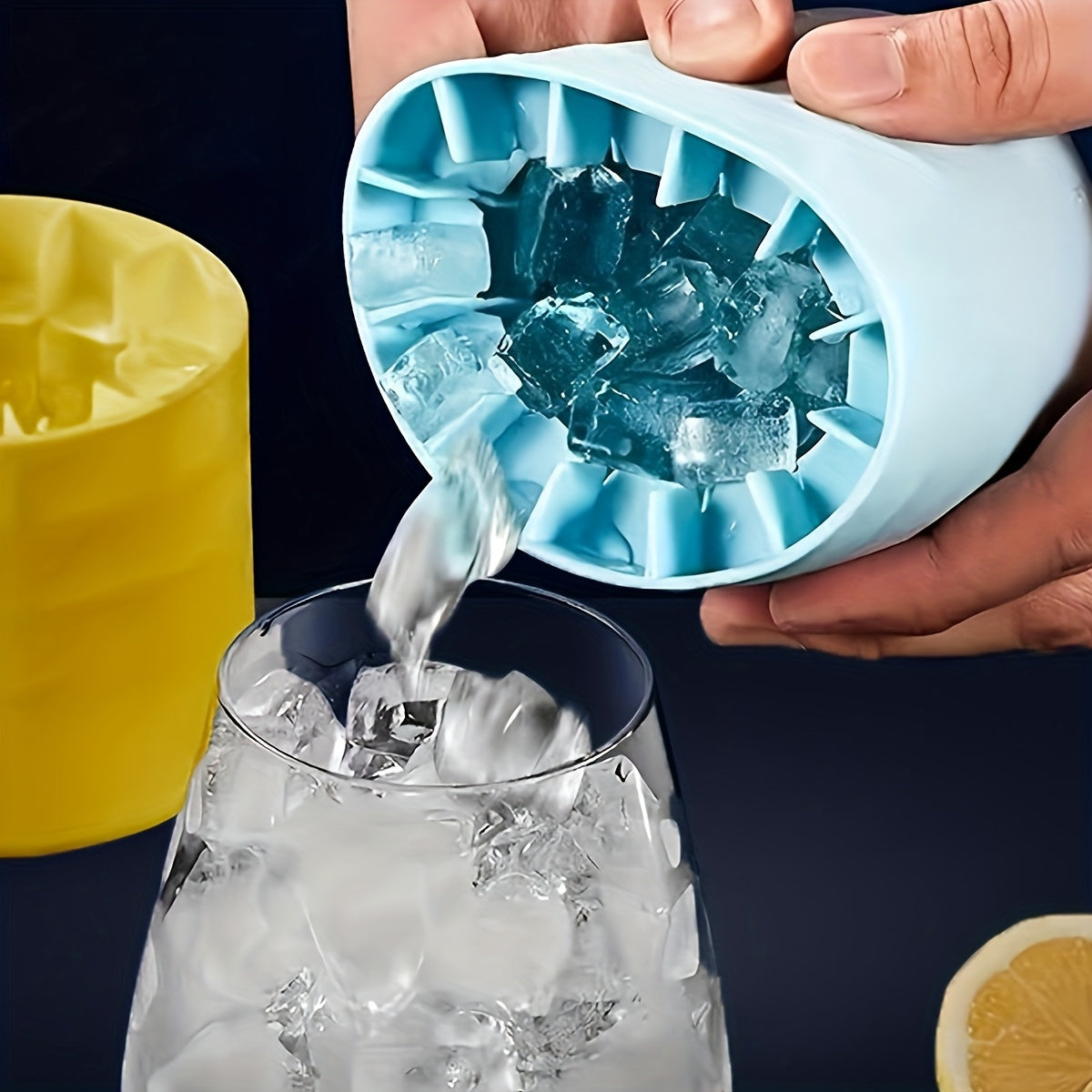 ICEVAULT – Moule seau en silicone pour glaçons