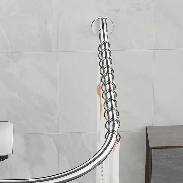 ARCFLEX – L Shaped Telescopic Shower Curtain Rod
