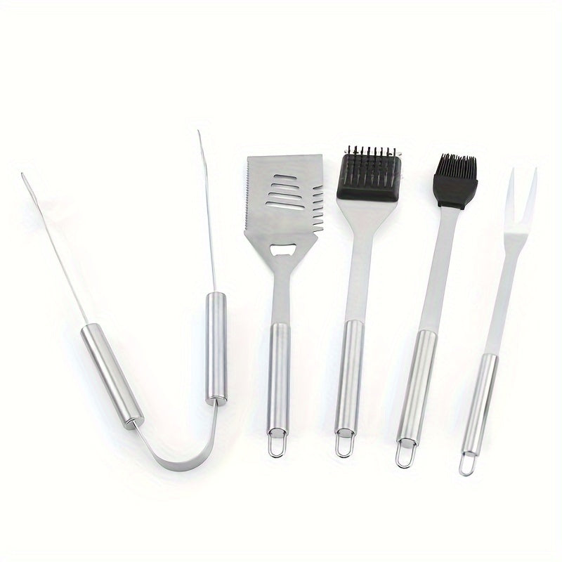 GRILLMASTER – Stainless Steel BBQ Tool Set with Carry Case