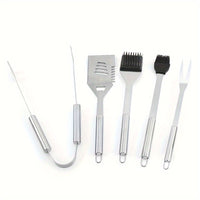 GRILLMASTER – Stainless Steel BBQ Tool Set with Carry Case