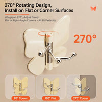BUTTERGLIDE – Swivel Butterfly Hook for Convenient Organization