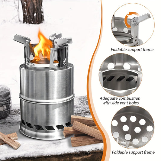 BLAZENEST – Portable Wood Burning Camping Stove