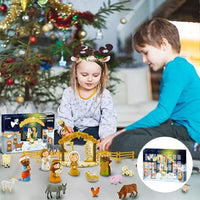 HOLYCOUNT – Nativity Scene Set for Daily Christmas Surprises