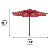 CANOPYGLOW – Lampes solaires pour parasol, pour des soirées élégantes en extérieur