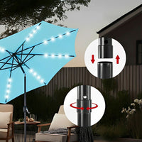 CANOPYGLOW – Lampes solaires pour parasol, pour des soirées élégantes en extérieur